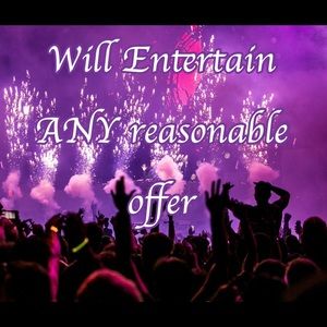 Don’t like the price?  Make me a reasonable offer.